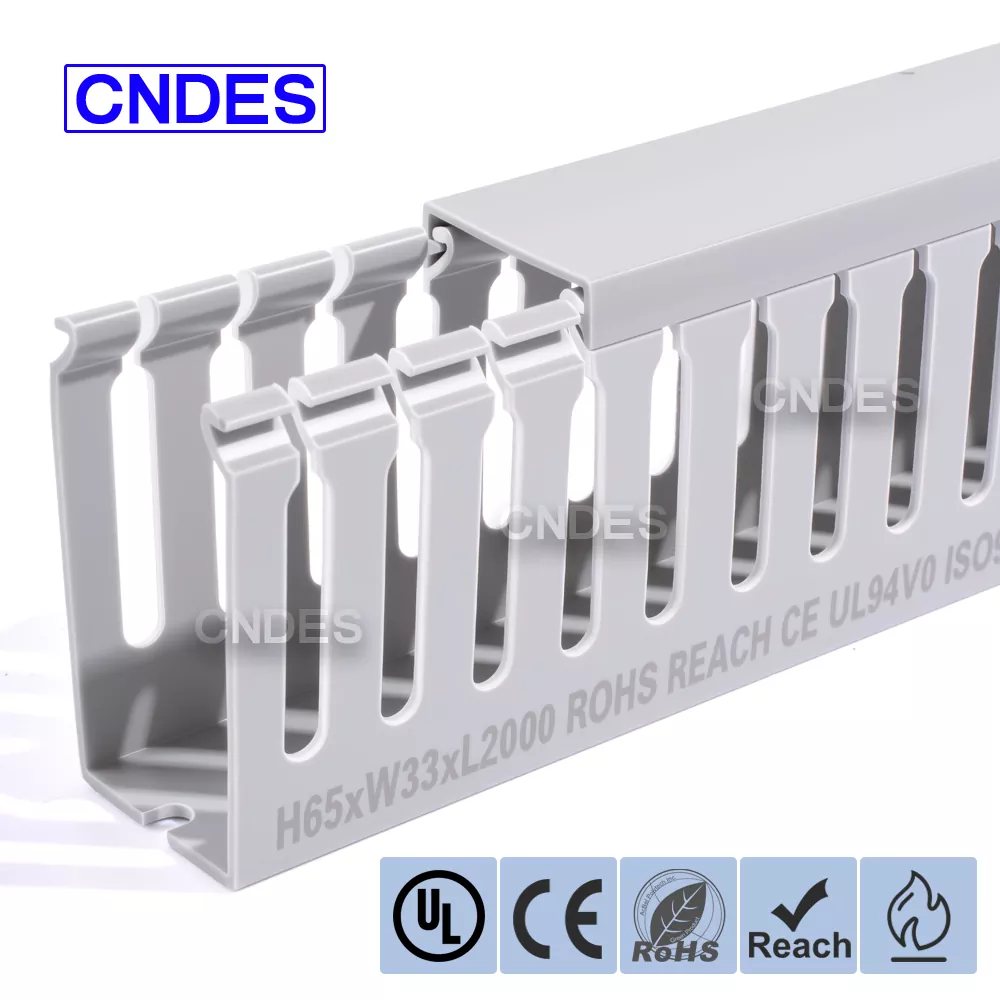 Canal de enrutamiento de cables de 65 × 33