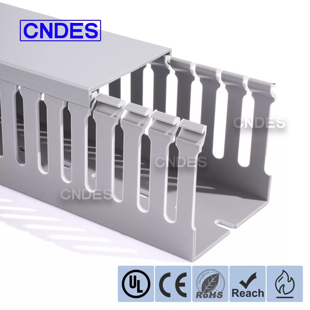 Canalización de cables de PVC de 65 × 65