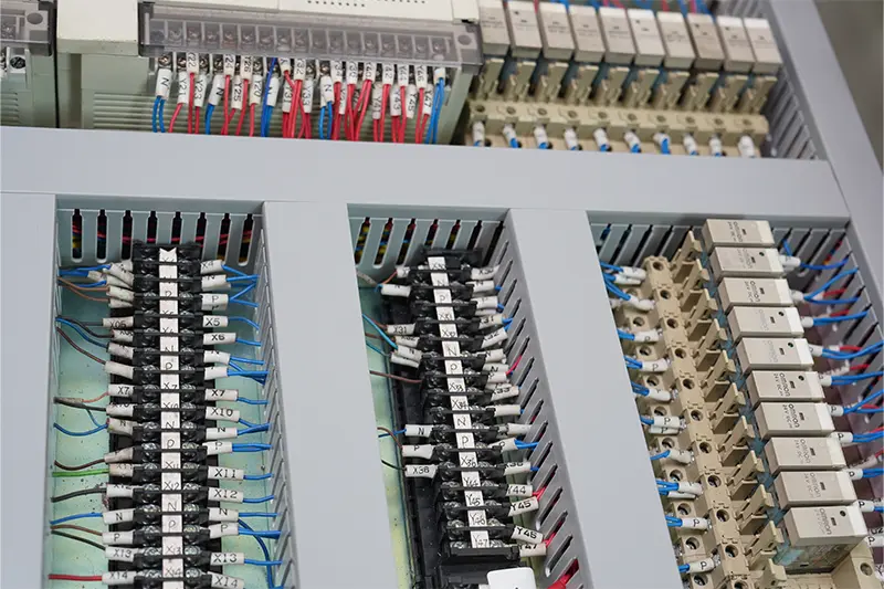 Conductos de cableado de PVC ranurados