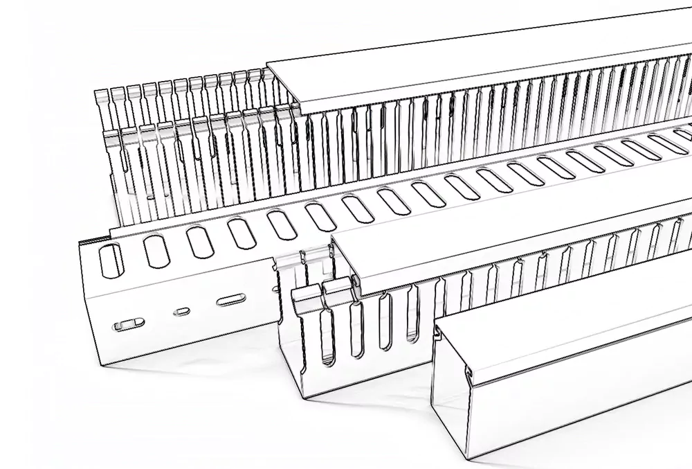 Conductos de cableado de PVC personalizados