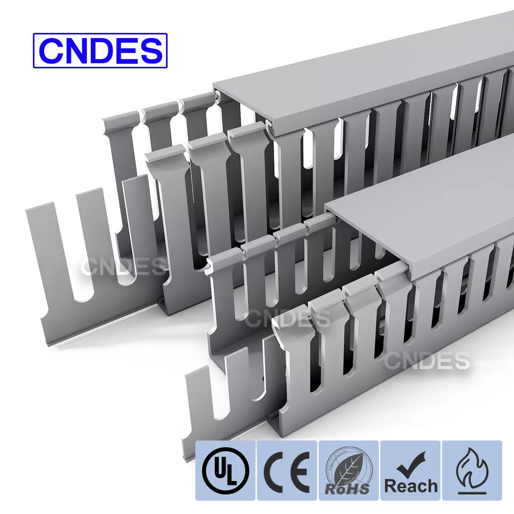 Conductos de cableado con pared divisoria